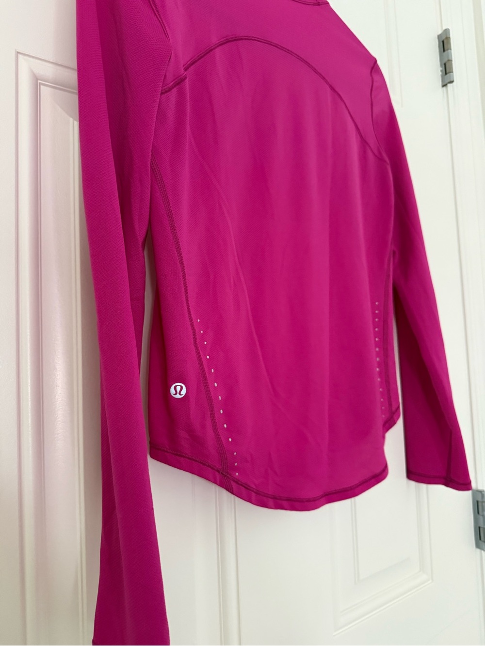lululemon athletica Long-Sleeve Performance Top in Fuchsia